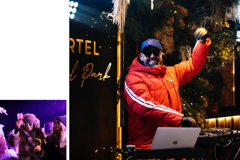 Courchevel Party in Central Park · An open-air winter party with an après-ski vibe — Central Park, Apartel Skhidnytsya, Skhidnytsia