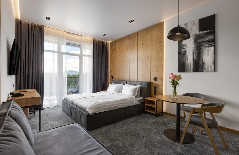 Standard 1 with a View — Apartel Skhidnytsya Wellness Resort (photo 1)